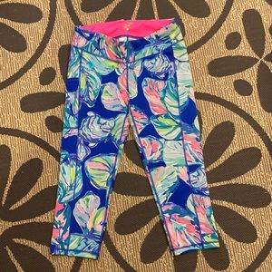 Lilly Pulitzer cropped leggings